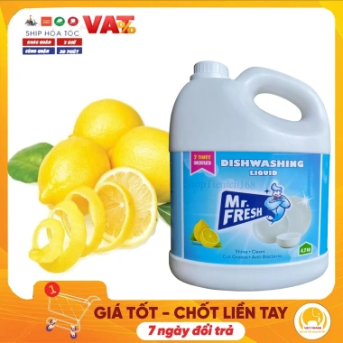 Nước rửa chén bát đậm đặc Mr.Fresh làm sạch nhanh vết dầu mỡ, dịu tay 38.000 VND 8