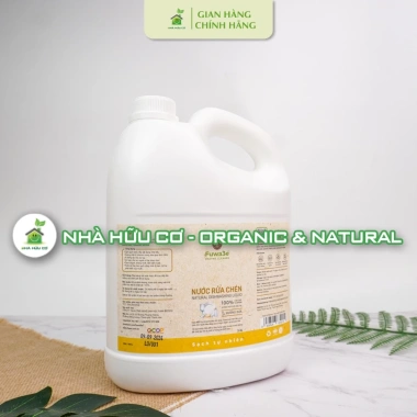 Nước rửa chén bát đồ ăn dặm hữu cơ FUWA3E - An toàn cho bé, bảo vệ da tay, giá chỉ 76.000₫