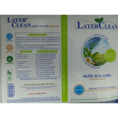 Nước rửa chén bát hữu cơ Layer Clean 2L hương quả Hồng, chiết xuất thực vật, giá chỉ 50.000đ 8 Nước rửa chén bát hữu cơ Layer Clean 2L hương quả Hồng, chiết xuất thực vật, giá chỉ 50.000đ 8