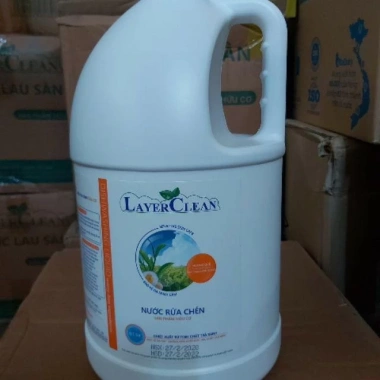 Nước rửa chén bát hữu cơ Layerclean hương quế 5L - Giá chỉ 190.000đ, giảm mạnh