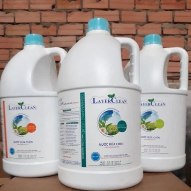 Nước rửa chén bát hữu cơ Layerclean hương quế 5L - Giá chỉ 190.000đ, giảm mạnh