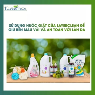Nước rửa chén bát hữu cơ Layerclean hương quế 5L - Giá chỉ 190.000đ, giảm mạnh