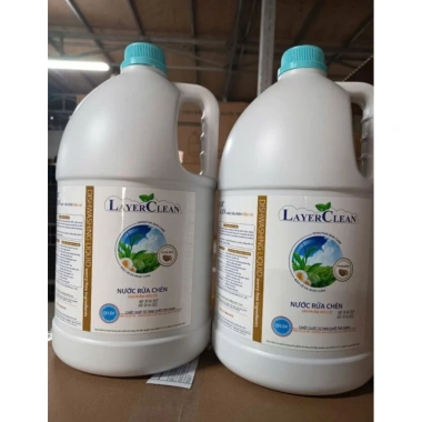 Nước rửa chén bát hữu cơ Layerclean hương quế 5L - Giá chỉ 190.000đ, giảm mạnh