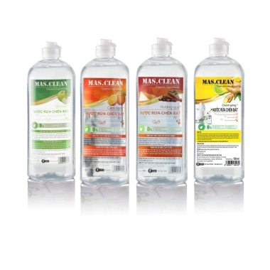Nước Rửa Chén Bát Hữu Cơ Mas.Clean Gốc Thực Vật 720ml An Toàn Da Nhạy Cảm giá 29.500đ