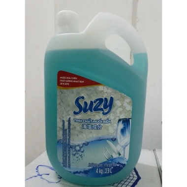 Nước rửa chén bát Hữu Cơ Suzy 4kg - Tinh Chất Bạch Hà, Nhật Bản, Giá 98.000đ 3