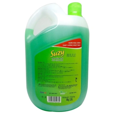 Nước rửa chén bát Hữu Cơ Suzy 4kg - Tinh Chất Bạch Hà, Nhật Bản, Giá 98.000đ 4