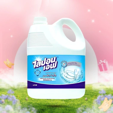 Nước rửa chén Bát Liponf không mùi 3.600ml - Hàng chuẩn Thái Lan, giá chỉ 86.000đ 9
