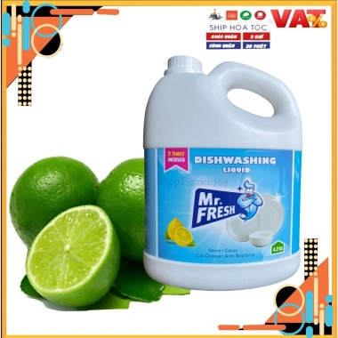 Nước rửa chén bát siêu sạch Mr.Fresh 4.2L tinh dầu quế Giá chỉ 119.000₫