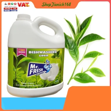 Nước rửa chén bát siêu sạch Mr.Fresh 4.2L tinh dầu quế Giá chỉ 119.000₫ 8 Nước rửa chén bát siêu sạch Mr.Fresh 4.2L tinh dầu quế Giá chỉ 119.000₫ 8