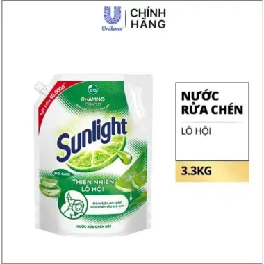 Nước rửa chén bát Sunlight Giá 135k – Đánh bay dầu mỡ nhanh, chén bát sạch bóng
