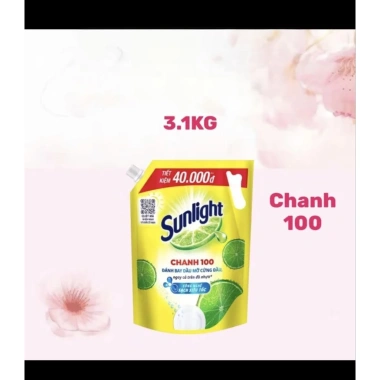 Nước rửa chén bát Sunlight Giá 135k – Đánh bay dầu mỡ nhanh, chén bát sạch bóng