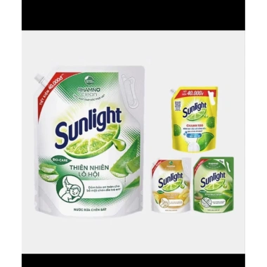 Nước rửa chén bát Sunlight Giá 135k – Đánh bay dầu mỡ nhanh, chén bát sạch bóng