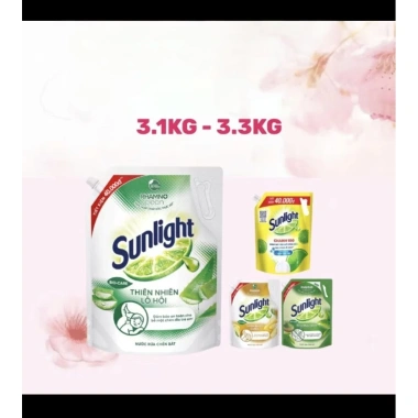 Nước rửa chén bát Sunlight Giá 135k – Đánh bay dầu mỡ nhanh, chén bát sạch bóng