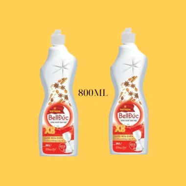 Nước rửa chén Bell Đức 1.6L công nghệ sinh học NANO không hóa chất, không độc hại - chính hãng