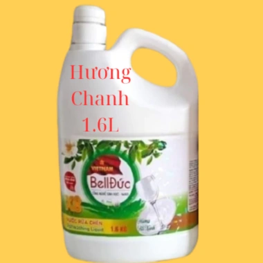 Nước rửa chén Bell Đức 1.6L công nghệ sinh học NANO không hóa chất, không độc hại - chính hãng