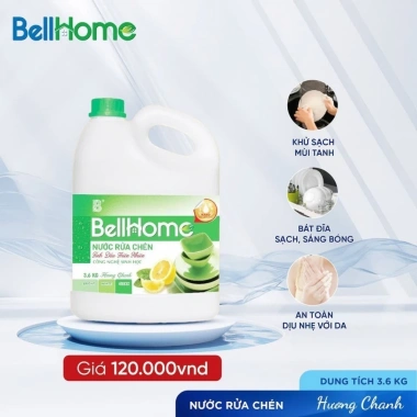 Nước rửa chén BellHome sinh học - An toàn, khử mùi, tiết kiệm, bảo vệ da tay, chỉ 67.974₫ 3