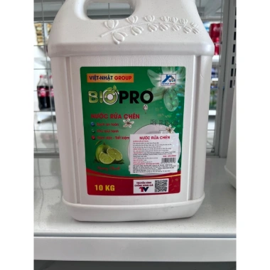 Nước rửa chén Biopro 10kg Đậm đặc - Việt Nhật Group, giảm giá 20% chỉ 288.000₫