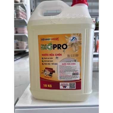 Nước rửa chén Biopro 10kg Đậm đặc - Việt Nhật Group, giảm giá 20% chỉ 288.000₫