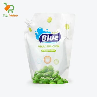 Nước rửa chén BLUE CH21 2.1L hương đậu xanh - Đánh bay dầu mỡ, vết bẩn cứng đầu, 77.738đ