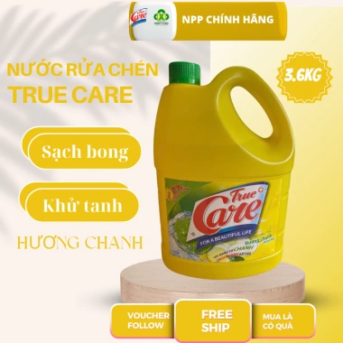 Nước rửa chén chanh True Care - Khử sạch mùi tanh, giá chỉ 28.500đ, giảm tới 18% 3