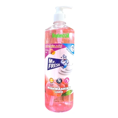 Nước rửa chén đậm đặc Mr Fresh 800ml Siêu Sạch - Hương Đào Cam Trà Xanh Quế, Giá chỉ 45.000₫ 4 Nước rửa chén đậm đặc Mr Fresh 800ml Siêu Sạch - Hương Đào Cam Trà Xanh Quế, Giá chỉ 45.000₫ 4