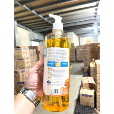 Nước rửa chén đậm đặc Mr Fresh 800ml Siêu Sạch - Hương Đào Cam Trà Xanh Quế, Giá chỉ 45.000₫