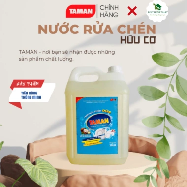 Nước Rửa Chén Dừa Tâm An 4.5L/10L - Rửa Sạch, Khử Mùi, An Toàn Da Tay, Giá 155.000₫ 4 Nước Rửa Chén Dừa Tâm An 4.5L/10L - Rửa Sạch, Khử Mùi, An Toàn Da Tay, Giá 155.000₫ 4