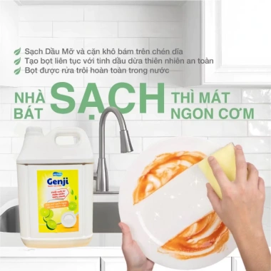 Nước Rửa Chén Đức Giang 20kg - Sạch Bóng, Đánh Bay Dầu Mỡ, Giá Giảm 315.000 VNĐ