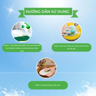 Nước rửa chén ECOHOME 1.6Kg công nghệ sinh học, hương quế chanh, diệt vi khuẩn, chỉ 48.000 VND 6