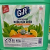Nước rửa chén Gift hương chanh 9,5 kg - Công thức mạnh, thơm mát, giá ưu đãi 268.000 VND