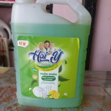 Nước rửa chén HẢI Ý hương chanh tự nhiên đậm đặc 4kg - Giá 65.000, tiết kiệm ngay