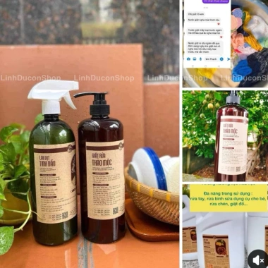 Nước rửa chén hữu cơ Chanh Sả Bồ Hòn – An toàn da tay, chỉ 39.000₫ – HTX Ánh Minh 3