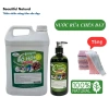 Nước rửa chén hữu cơ Hunahome bồ hòn 100% thiên nhiên không hại da tay 2,2L‑5L giá ưu đãi 249.000₫
