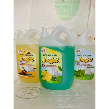 Nước rửa chén JOYKIT Nhật Bản 2,1kg Hữu Cơ - Giá ưu đãi 179.400 VND 3