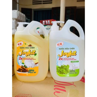 Nước rửa chén JOYKIT Nhật Bản 2,1kg Hữu Cơ - Giá ưu đãi 179.400 VND 4