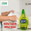 Nước rửa chén Lion Real Green 500g chiết xuất trà xanh Hàn Quốc, giá chỉ 65.000 VND 3