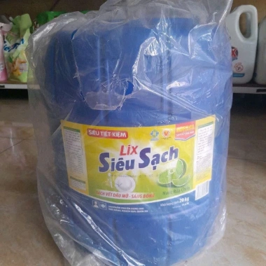 Nước rửa chén Lix Siêu Sạch hương Chanh 20kg - Giá chỉ 425.000, khuyến mãi hấp dẫn 3 Nước rửa chén Lix Siêu Sạch hương Chanh 20kg - Giá chỉ 425.000, khuyến mãi hấp dẫn 3