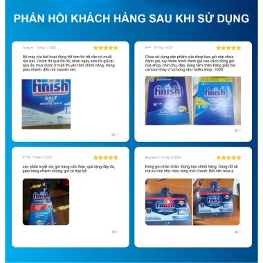 Nước rửa chén máy 900ml Finish Eco Hữu Cơ 60% - An toàn, 0% EU, giá 279.000₫ 8