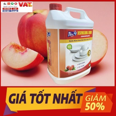 Nước rửa chén Mr.Fresh 5L hương cam - Giá chỉ 124.900₫, sạch bát thơm mát 6
