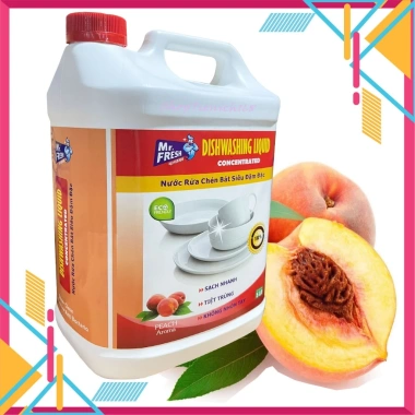 Nước rửa chén Mr.Fresh 5L hương cam - Giá chỉ 124.900₫, sạch bát thơm mát 8