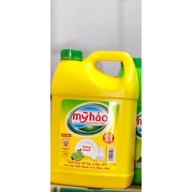 Nước Rửa Chén Mỹ Hảo Hương Chanh và Trà Xanh 1,5kg Giá 46.000 Sạch Dầu, Thơm Mát 10