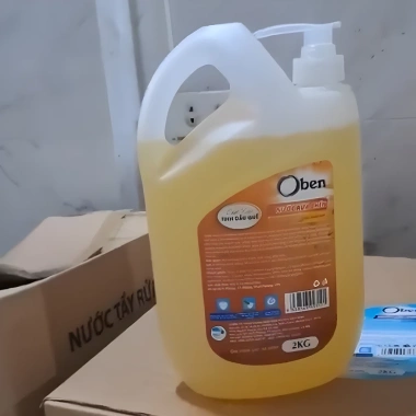 Nước Rửa Chén Oben 2L Hương Quế Dịu Thơm – Khử Dầu Mỡ, Sạch Bóng, Giá 69.5k