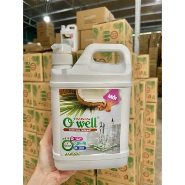 Nước rửa chén Owell 1,8 lít - Công thức tẩy dầu bám mạnh, giá chỉ 98.000₫