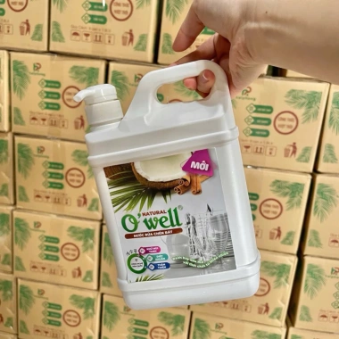 Nước rửa chén Owell 1,8 lít - Công thức tẩy dầu bám mạnh, giá chỉ 98.000₫