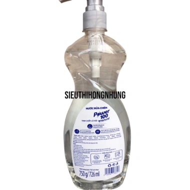 Nước Rửa Chén Power 100 Natural 750g - Tinh Chất Lô Hội, Giá 39.500₫, Giảm 39%
