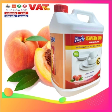 Nước rửa chén Siêu đặc Mr.Fresh 5L hương cam - Chỉ 123.900₫, tẩy sạch, thơm mát 8