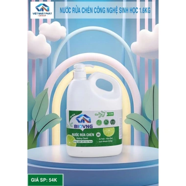 Nước Rửa Chén Sinh Học GBN 1.6L – 3 mùi hương, chỉ 52,920₫ từ Việt Nhật Group