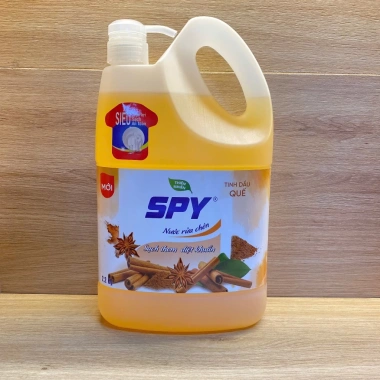 Nước Rửa Chén SPY Thiên Nhiên 2.000ml Hương Quế - Sạch Dầu Mỡ, An Toàn Da Tay, Giá 85.000₫ 7