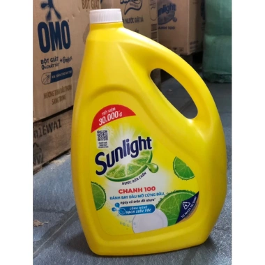 Nước Rửa Chén SUNLIGHT 3,6kg - Giá 110.000₫, giảm từ 143.000 - Tẩy dầu mạnh, hương nhẹ 4 Nước Rửa Chén SUNLIGHT 3,6kg - Giá 110.000₫, giảm từ 143.000 - Tẩy dầu mạnh, hương nhẹ 4