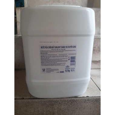 Nước rửa chén Sunlight 9,5kg - Giá ưu đãi 240.000đ, tẩy dầu mạnh, hương thơm tươi
